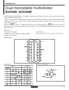 BU4528B Datasheet PDF ROHM Semiconductor