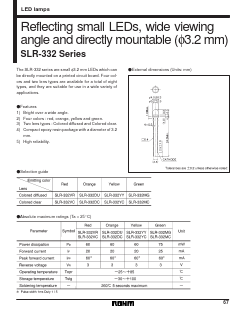 SLR-332 Datasheet PDF ROHM Semiconductor