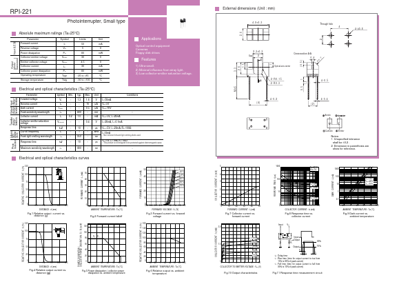 RPI-221A Datasheet PDF ROHM Semiconductor