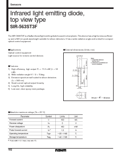 SIR-563ST3F Datasheet PDF ROHM Semiconductor