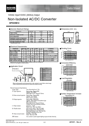 BP5039B12 Datasheet PDF ROHM Semiconductor