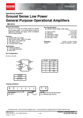 BD1321G Datasheet PDF ROHM Semiconductor