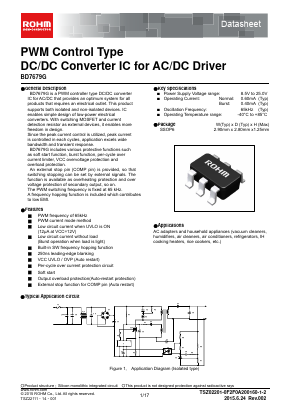 BD7679G-GTR Datasheet PDF ROHM Semiconductor