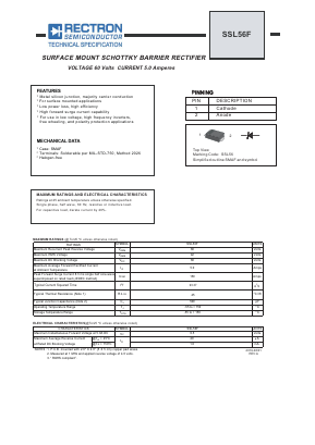 SSL56F Datasheet PDF Rectron Semiconductor