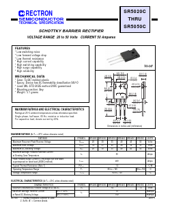 SR5050C Datasheet PDF Rectron Semiconductor