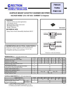 FM3100 Datasheet PDF Rectron Semiconductor