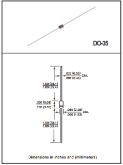 BZX55C-BS Datasheet PDF Rectron Semiconductor