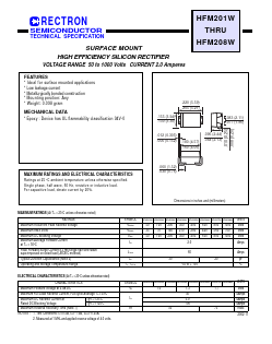 HFM201W Datasheet PDF Rectron Semiconductor