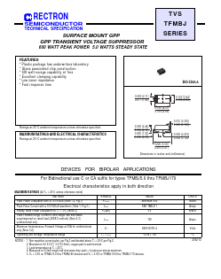 SMBJ110A Datasheet PDF Rectron Semiconductor
