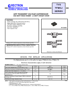 TFMCJ65 Datasheet PDF Rectron Semiconductor