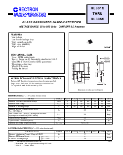 RL802S Datasheet PDF Rectron Semiconductor