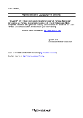 RD74LVC125B Datasheet PDF Renesas Electronics