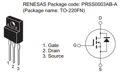 RJK5014DPP-00-T2 Datasheet PDF Renesas Electronics