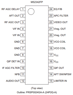 M52342FP Datasheet PDF Renesas Electronics