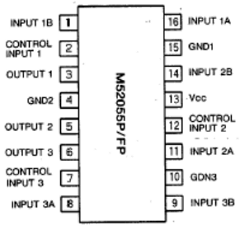 M52055P Datasheet PDF Renesas Electronics