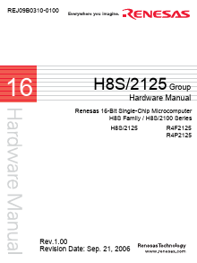 R4P2125 Datasheet PDF Renesas Electronics