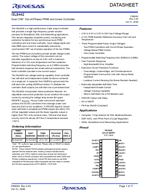 ISL6442IAZ Datasheet PDF Renesas Electronics