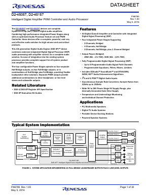 D2-45057 Datasheet PDF Renesas Electronics
