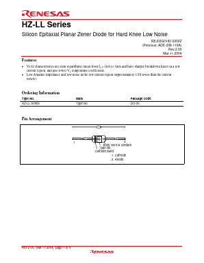 HZ-LL Datasheet PDF Renesas Electronics