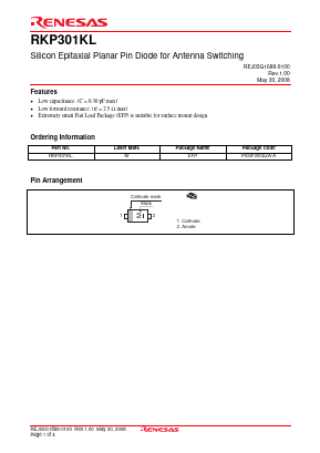 RKP301KL Datasheet PDF Renesas Electronics