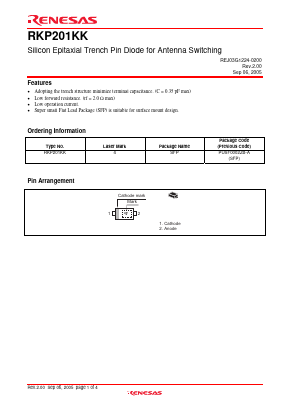 RKP201KK Datasheet PDF Renesas Electronics