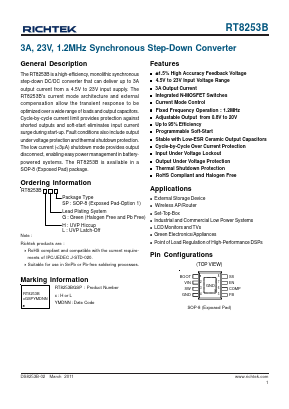 RT8253B Datasheet PDF Richtek Technology