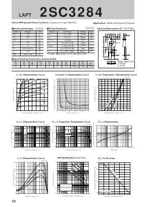 2SC3284 Datasheet PDF Sanken Electric co.,ltd.