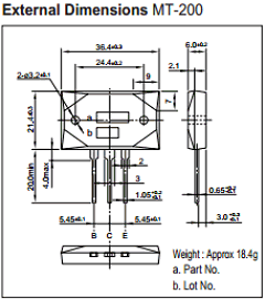 2SD2401 Datasheet PDF Sanken Electric co.,ltd.