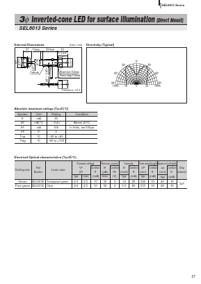 SEL6413E Datasheet PDF Sanken Electric co.,ltd.