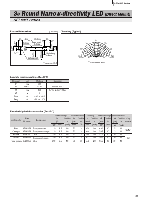 SEL6015 Datasheet PDF Sanken Electric co.,ltd.