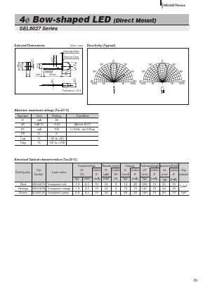 SEL6027 Datasheet PDF Sanken Electric co.,ltd.