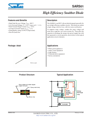 SARS01_03 Datasheet PDF Sanken Electric co.,ltd.