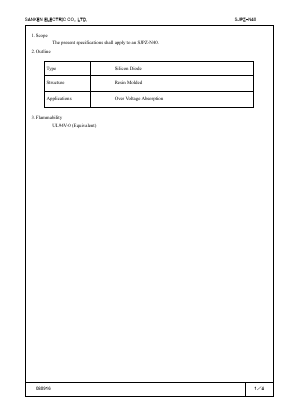 SJPZ-N40 Datasheet PDF Sanken Electric co.,ltd.