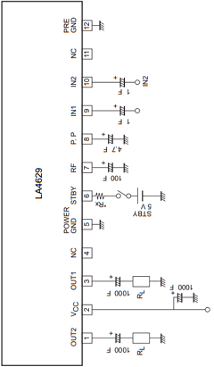 LA4629 Datasheet PDF SANYO -> Panasonic