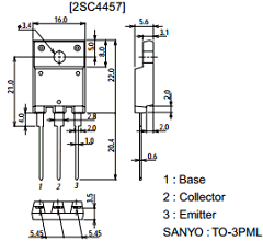 2SC4457 Datasheet PDF SANYO -> Panasonic