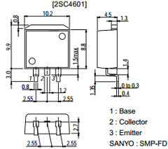 2SC4601 Datasheet PDF SANYO -> Panasonic