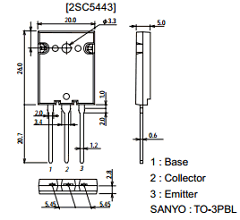 C5443 Datasheet PDF SANYO -> Panasonic