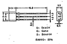 K596 Datasheet PDF SANYO -> Panasonic