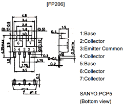FP206 Datasheet PDF SANYO -> Panasonic