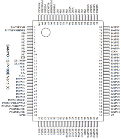 LC876564A Datasheet PDF SANYO -> Panasonic