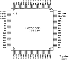 LC75852 Datasheet PDF SANYO -> Panasonic