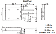 K2348 Datasheet PDF SANYO -> Panasonic
