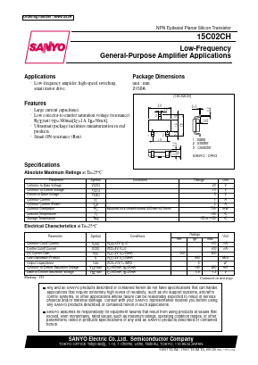 15C02CH Datasheet PDF SANYO -> Panasonic