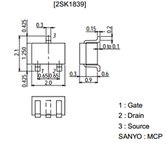 K1840 Datasheet PDF SANYO -> Panasonic