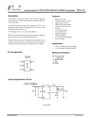 SD3314A Datasheet PDF SHOUDING Shouding Semiconductor