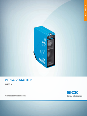 WT24-2B440T01 Datasheet PDF SICK AG