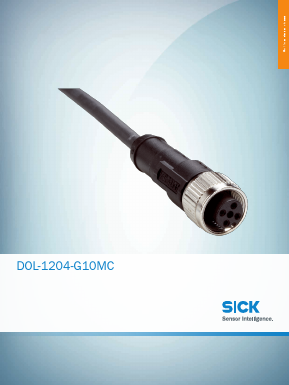 DOL-1204-G10MC Datasheet PDF SICK AG