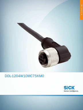 DOL-1204W10MC75KM0 Datasheet PDF SICK AG