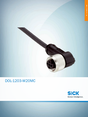 DOL-1203-W20MC Datasheet PDF SICK AG