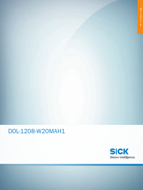 DOL-1208-W20MAH1 Datasheet PDF SICK AG